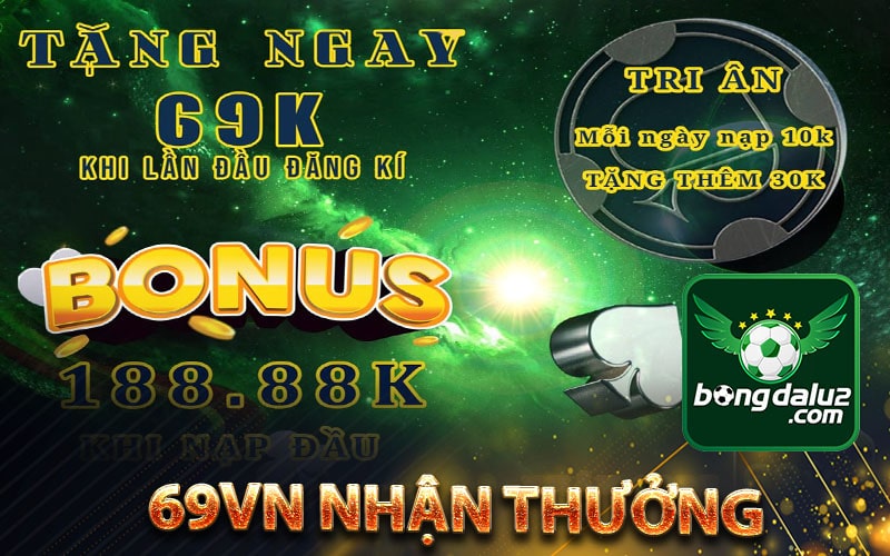 69vn nhận thưởng