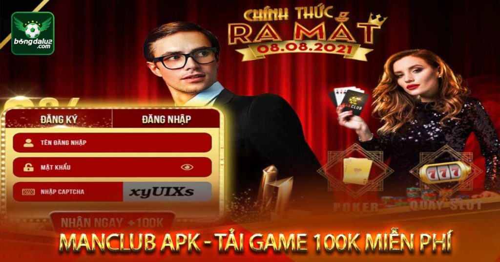 Giao diện manclub apk thân thiện với người dùng