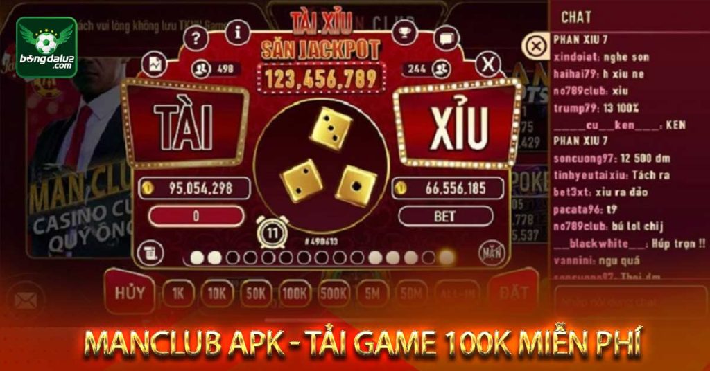 Manclub APK - Link tải app manclub live nhận 100k trải nghiệm