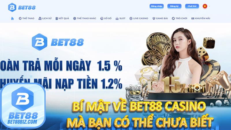 Bí mật về Bet88 casino mà bạn có thể chưa biết