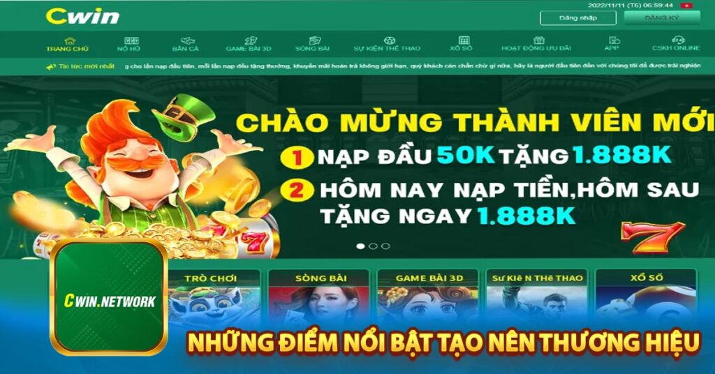 Những điểm nổi bật tạo nên thương hiệu